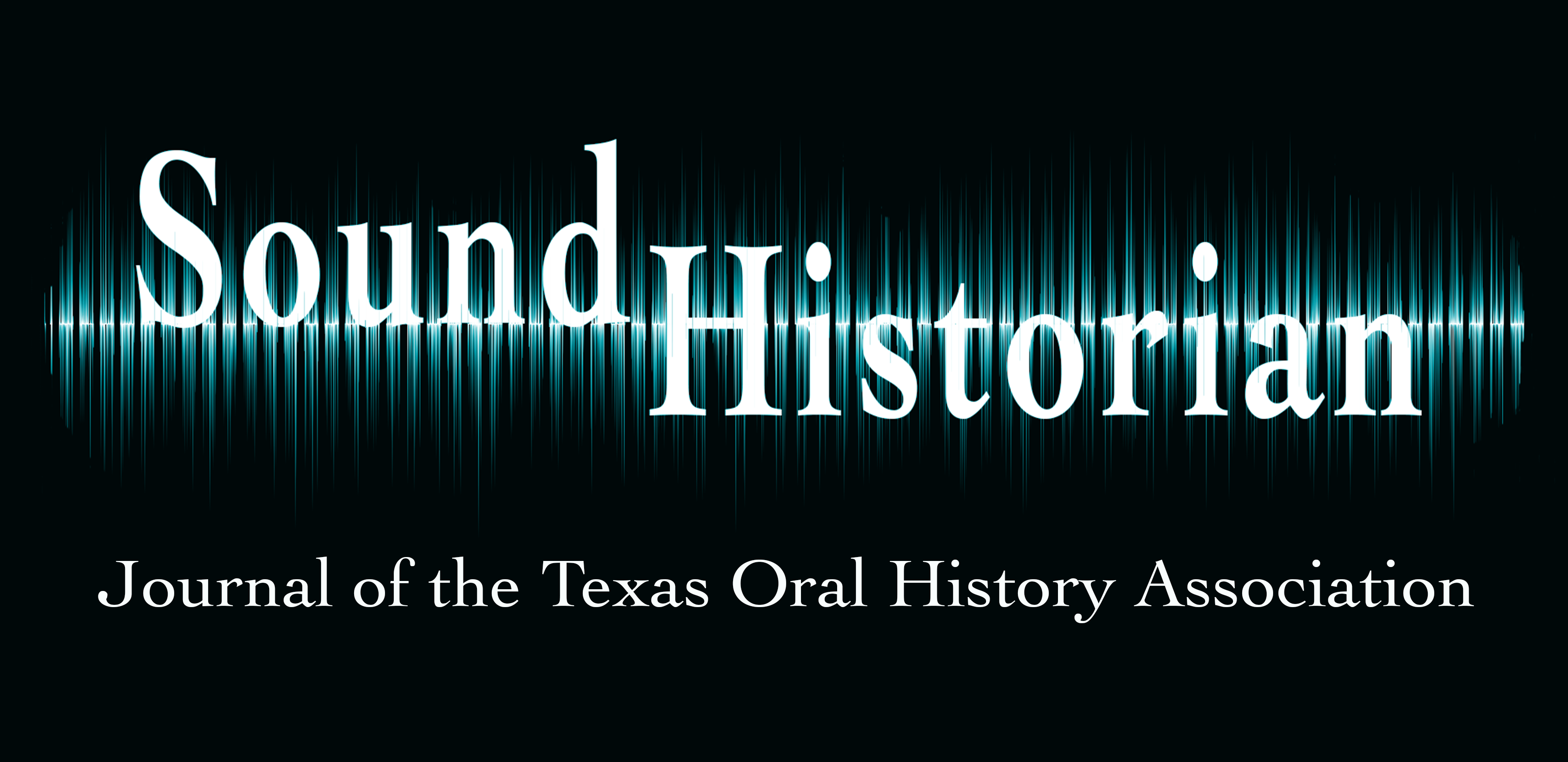 Sound Historian journal header image